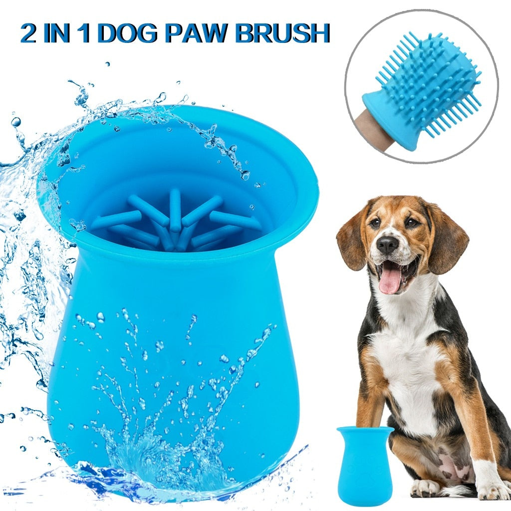 Pawvia MudStop™ Paw Cleaner — Stop Muddy Paw Prints Before They Start