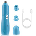 Pet Nail Grinder Rechargeable USB Dog Nail Clippers Painless Electric Cat Paws Nail Cutter Grooming Trimmer Tools Scissors File